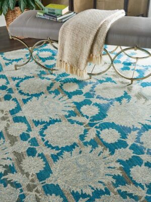 India House Ih91 Ivory/Teal