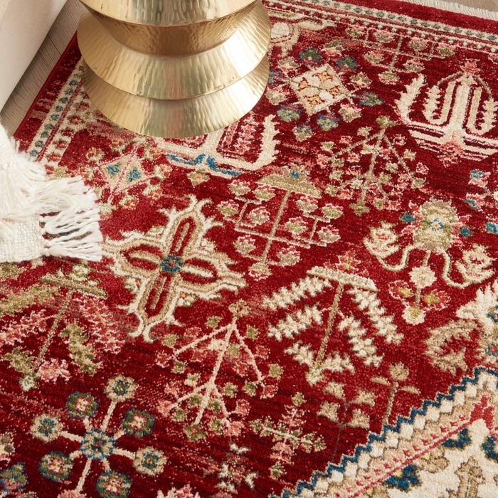 Karisma Kar02 Brick Ivory Rug
