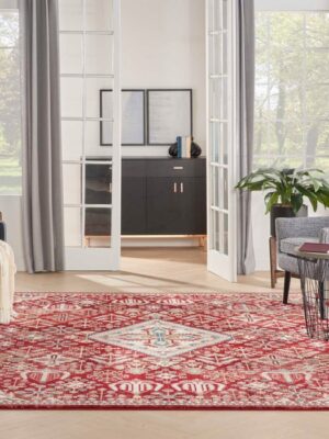 Karisma Kar02 Brick Ivory Rug