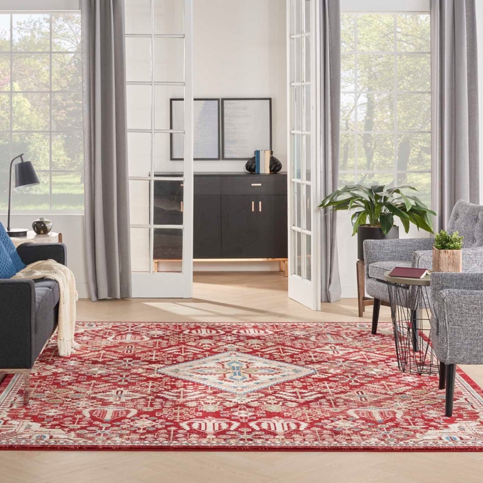 Karisma Kar02 Brick Ivory Rug