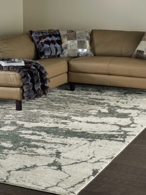 Maxell Mae07 Ivory/Grey Rug
