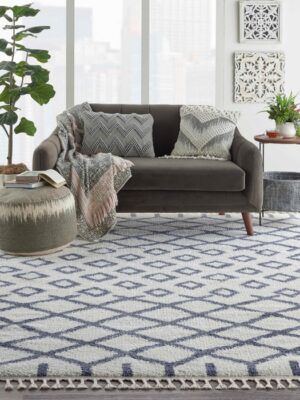 Moroccan Shag Mrs01 White