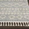 Moroccan Shag Mrs02 Silver Rug