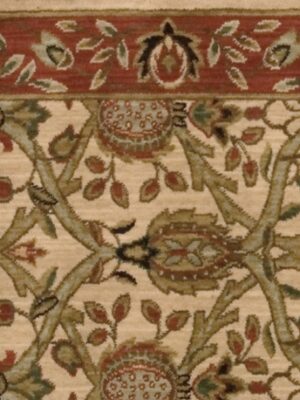 Grand Parterre Kashan Elite Pt01 Beige Border