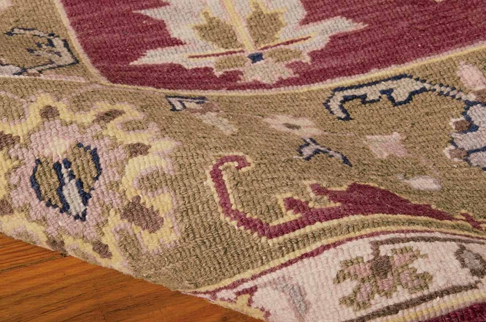 Nourmak Sk92 Burgundy Rug