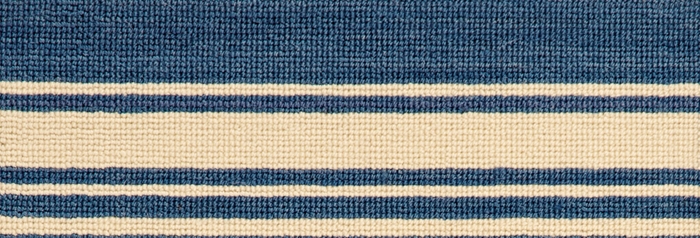 Fashion Pointe 3 Fashion Stripe Fp732 Marine/Ivory Border
