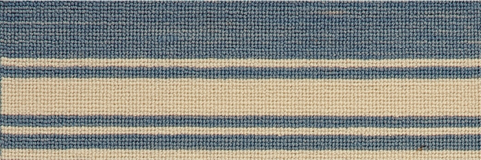 Fashion Pointe 3 Fashion Stripe Fp732 Ocean/Ivory Border