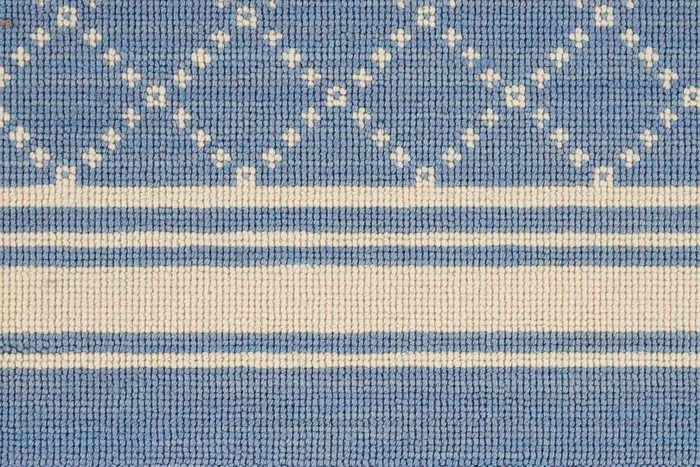 Fashion Pointe 3 Fashion Stripe Fp732 Ocean/Ivory Border