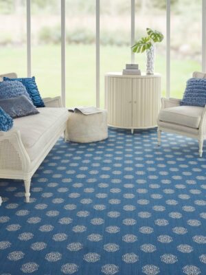 Fashion Pointe 3 New Asiana Fp720 Marine/Ivory Broadloom