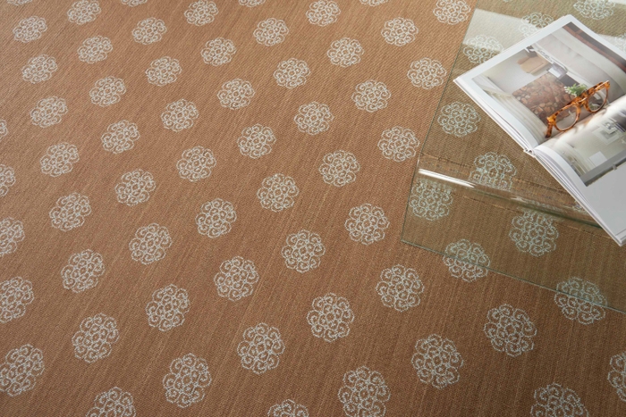 Fashion Pointe 3 New Asiana Fp720 Cocoa/Gulf Broadloom