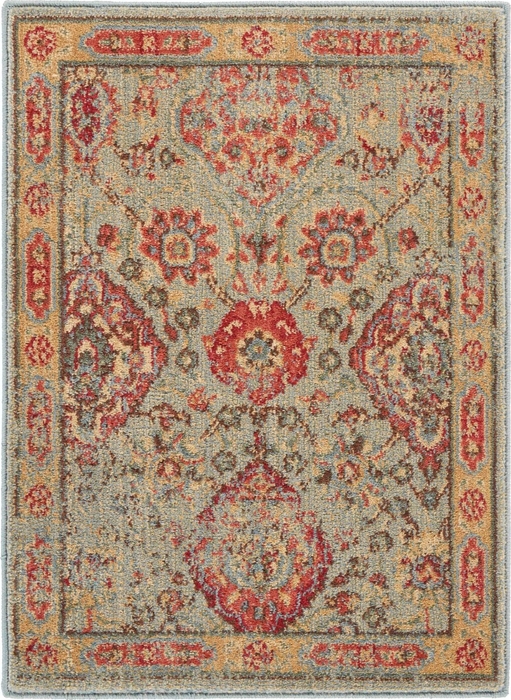 Somerset St90 Light Green Rug