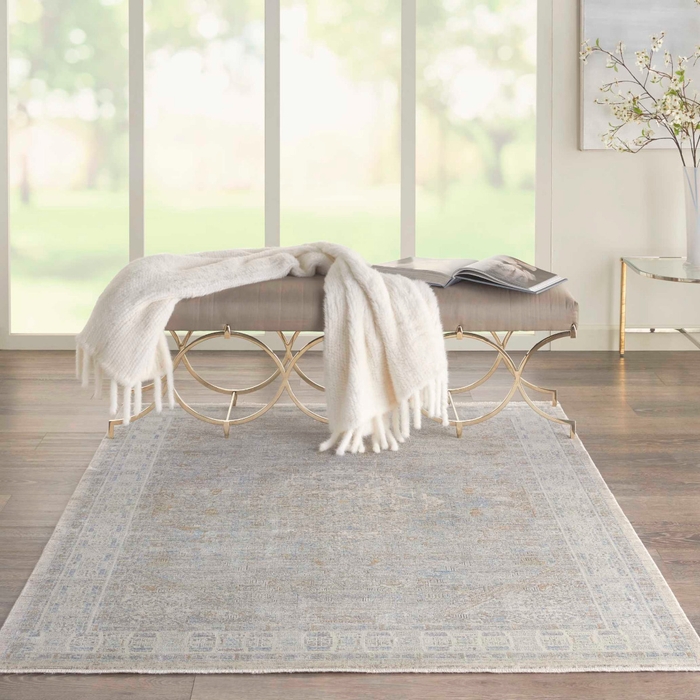Starry Nights Stn02 Cream Grey Rug