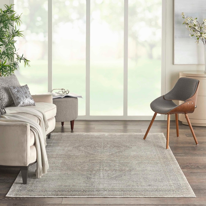 Starry Nights Stn04 Cream Grey Rug