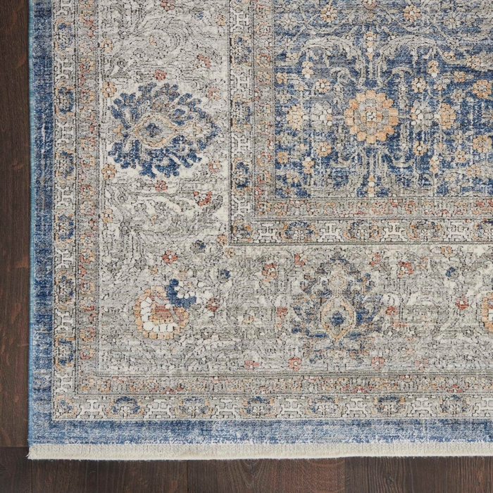 Starry Nights Stn08 Light Blue Rug
