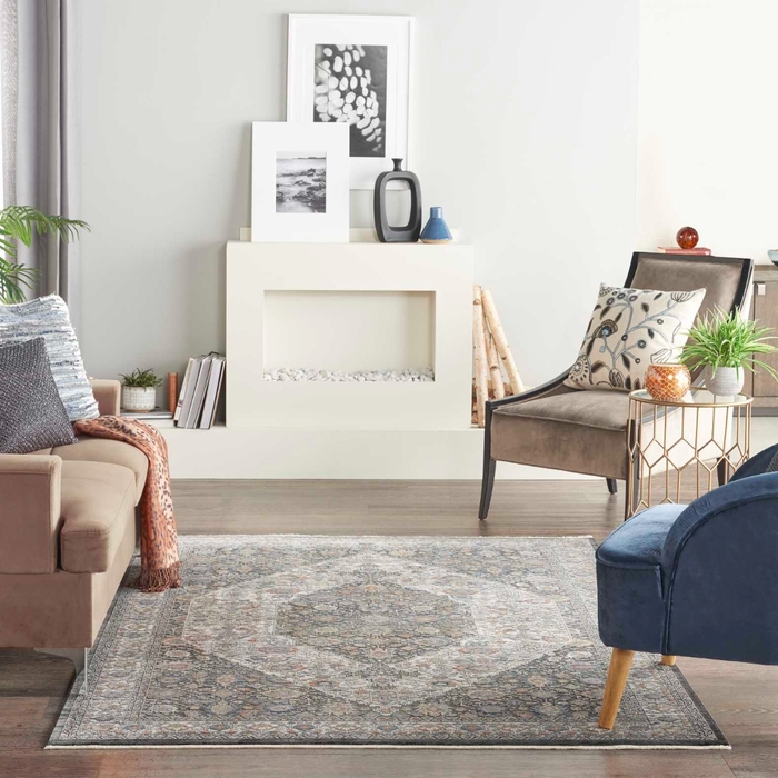 stnts_stn11_grybl_grey_blue_5x7_099446797414_room03.jpg Starry Nights Stn11 Grey/Blue Rug