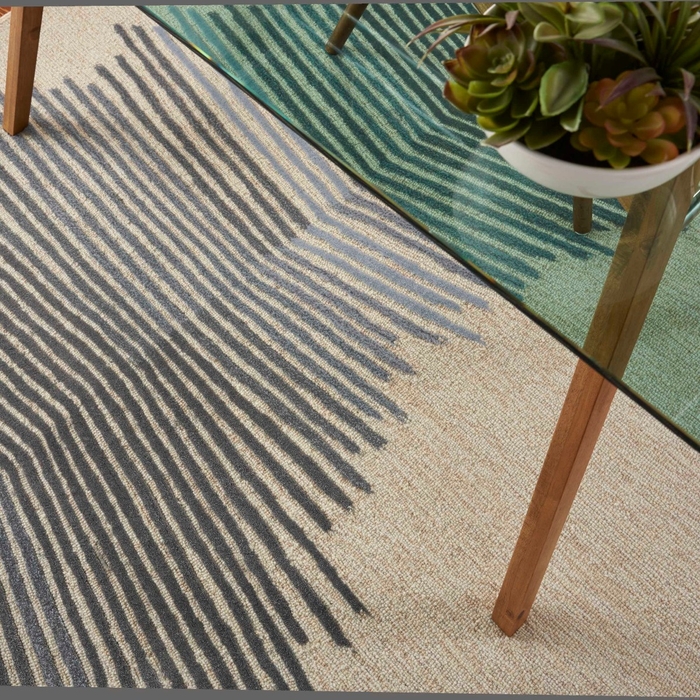 Symmetry Smm06 Ivory/Grey Rug