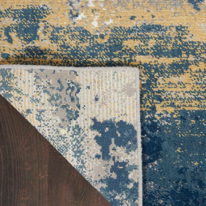 Twilight Twi22 Navy Gold Rug