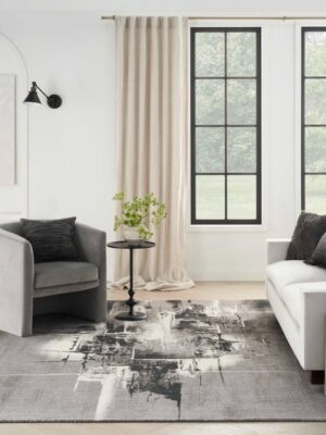 Twilight Twi30 Grey/Ivory/Black Rug