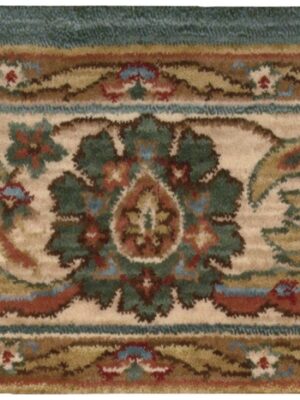 Grand Parterre Kashan Elite Pt01 Blue Border